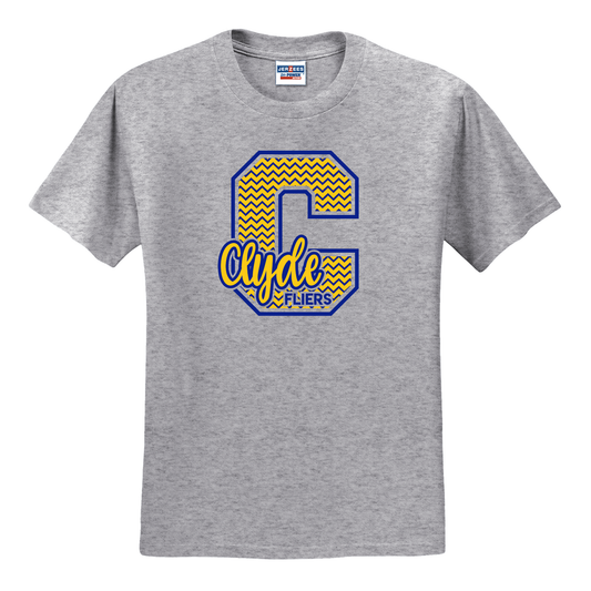 Clyde (CAS-04) Design on Optional Apparel