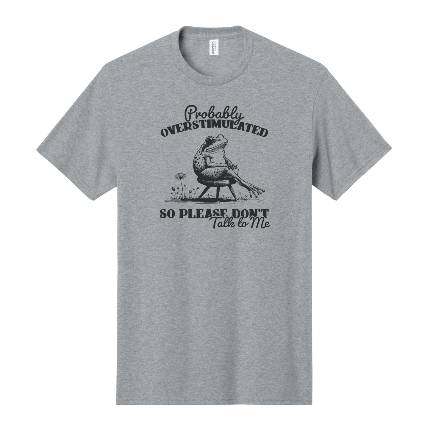 Probably Overstimulated So Please Don't Talk to Me Shirt, Funny Shirt, Antisocial Shirt
