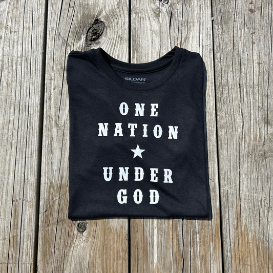 One Nation Under God Shirt, America Shirt, USA Shirt, Christian Shirt, Patriotic Shirt (DM130)