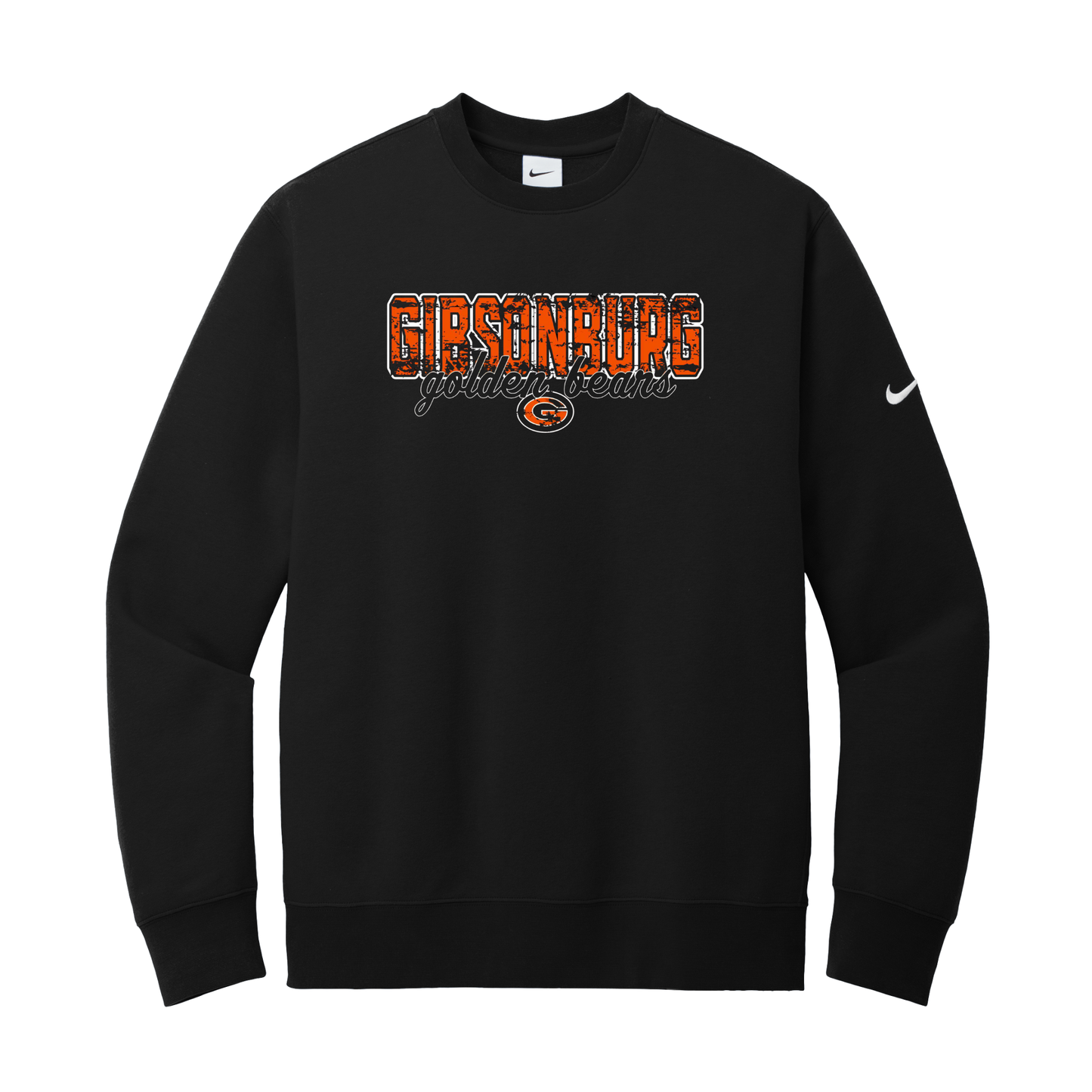 Gibsonburg (GBAS-29) Design on Nike Apparel