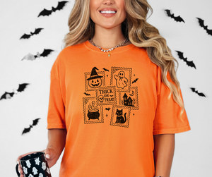 Trick or Treat Shirt, Halloween Shirt, Fall Shirt, Women's Shirt, Kids Shirt (1717)