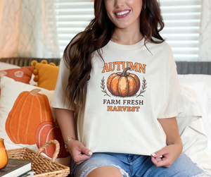 Autumn Farm Fresh Harvest Shirt, Fall Shirt (29M)