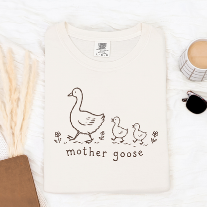 Mother Goose Shirt, Mama Shirt, Mom Shirt, Mom Gift