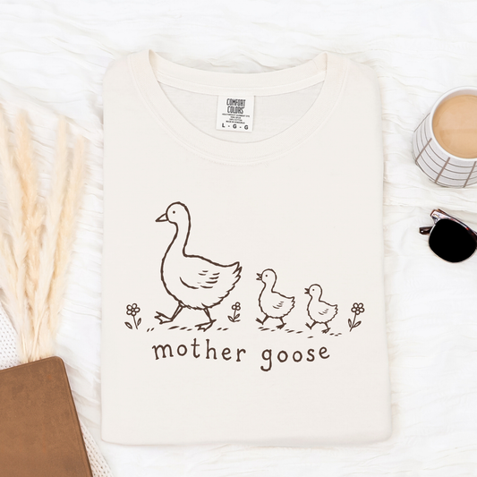Mother Goose Shirt, Mama Shirt, Mom Shirt, Mom Gift