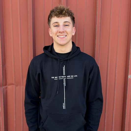 The Way, The Truth, And The Life Shirt, Christian Shirt, Christian Sweatshirt, Cross Shirt, Cross Sweatshirt, Faith Shirt