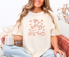 Fall Goose Shirt, Fall Shirt, Autumn Shirt (1717)