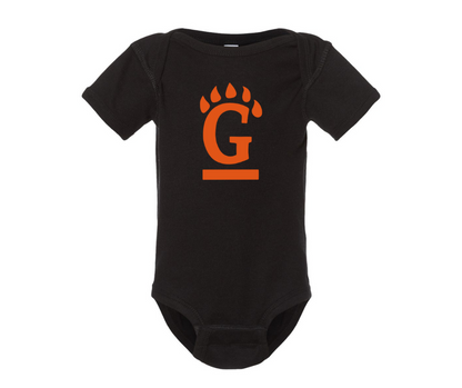 Gibsonburg Golden Bears (GBAS-14) Baby Onesie