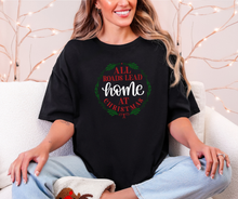 All Roads Lead Home at Christmas, Christmas Shirt, Christmas Sweatshirt