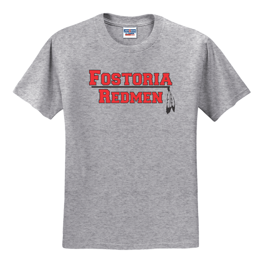 Fostoria Redmen (FOS-01) Design on Optional Apparel