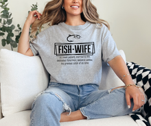 Fish Wife Shirt, Funny Shirt, Women's Shirt, Fishing Shirt (29M)