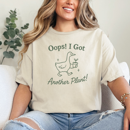 Oops! I Got Another Plant! Shirt, Plant Shirt, Plant Sweatshirt, Houseplant Shirt, Gardening Shirt, Women's Shirt