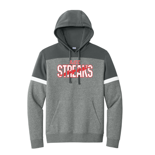 SJCC/BHCS (SJAS-08) Design on Sport-Tek® Drive Fleece Colorblock Hoodie (STF205)