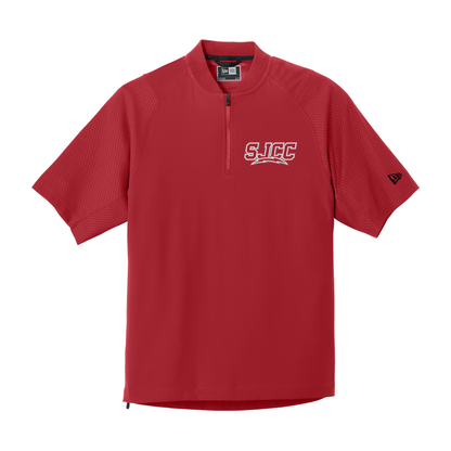 SJCC/BHCS Streaks Cage Short Sleeve 1/4-Zip Jacket Embroidered (NEA600)