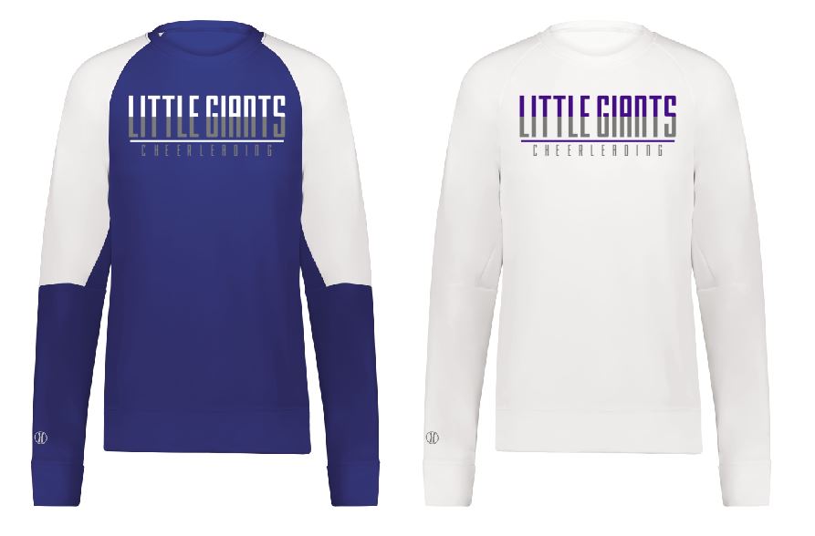 Fremont Ross Cheerleading (Design 1) Ladies Momentum Team Fleece Crewneck Sweatshirt (223725) ucm