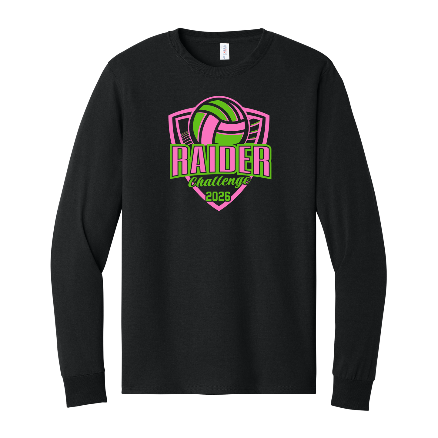 Lakota Volleyball Raider Challenge Basic Long Sleeve T-Shirt