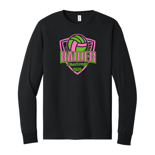 Lakota Volleyball Raider Challenge Basic Long Sleeve T-Shirt
