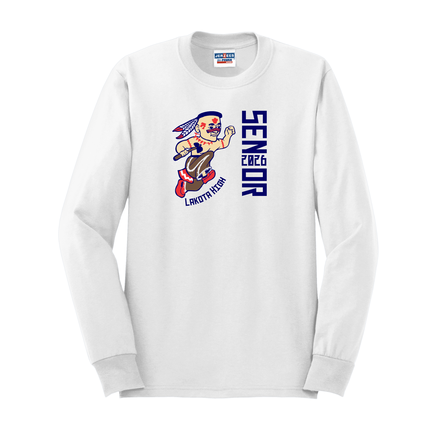 Lakota Senior Class Fundraiser Design 4 Basic Long Sleeve T-Shirt