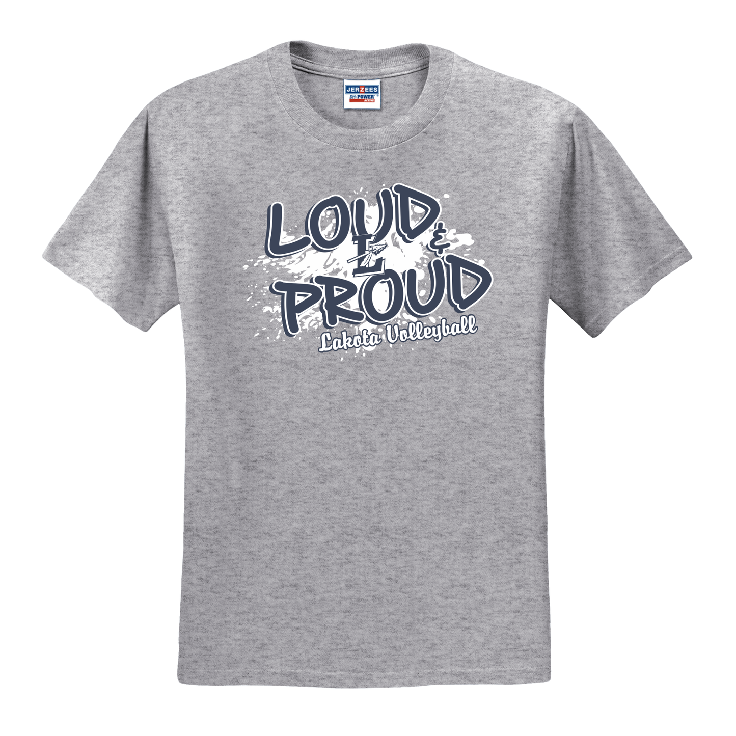Lakota Volleyball Loud & Proud Basic T-Shirt