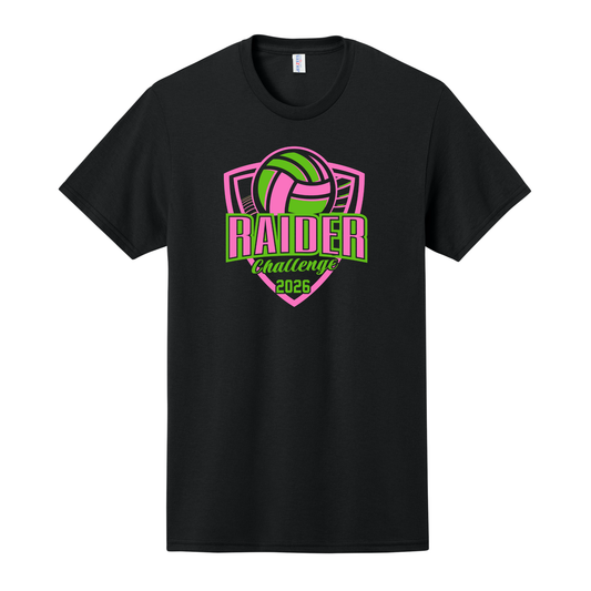 Lakota Volleyball Raider Challenge Basic Short Sleeve T-Shirt