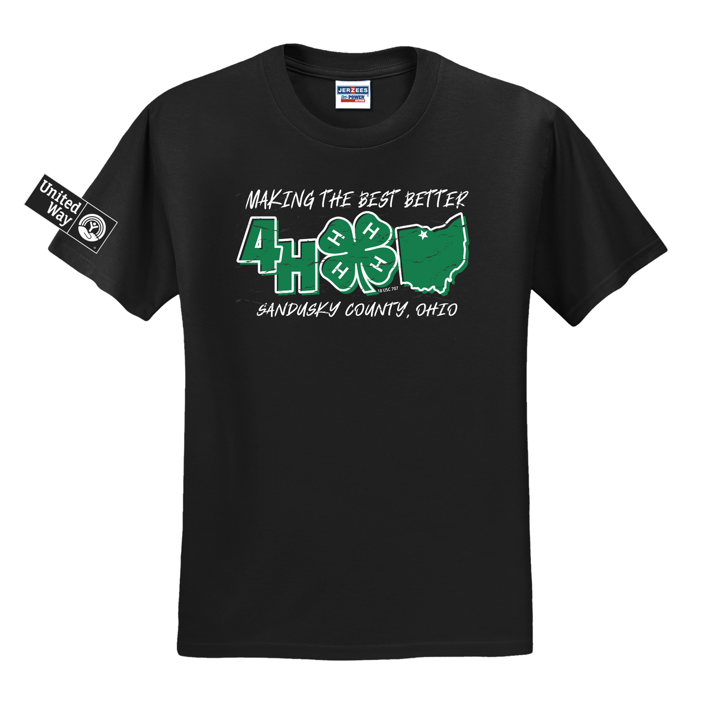 Sandusky County 4-H Basic Short Sleeve T-Shirt