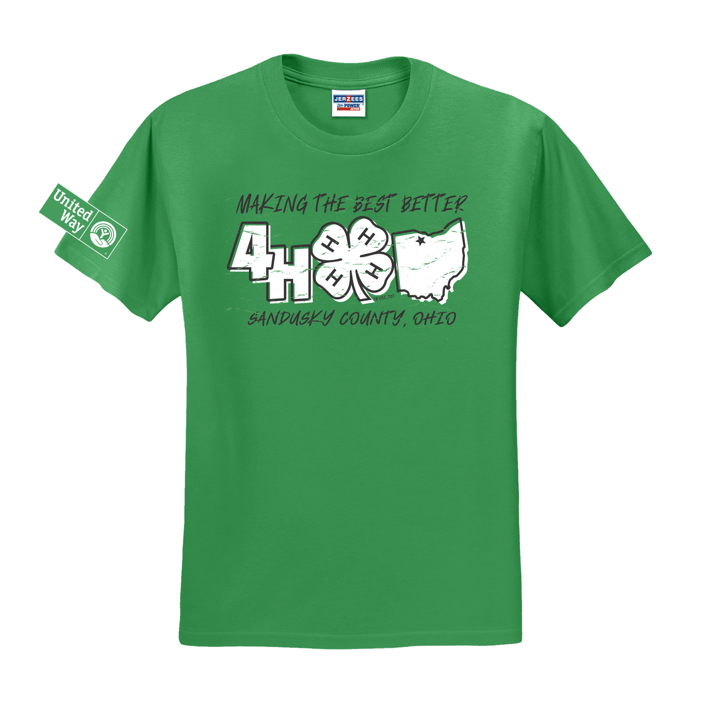 Sandusky County 4-H Basic Short Sleeve T-Shirt
