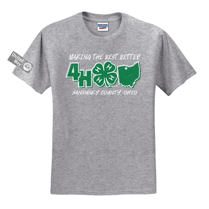 Sandusky County 4-H Basic Short Sleeve T-Shirt