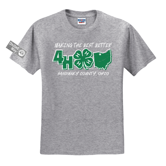 Sandusky County 4-H Basic Short Sleeve T-Shirt
