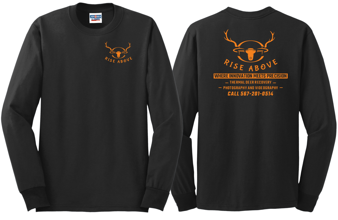 Rise Above Short & Long Sleeve T-Shirts- Choice of Color