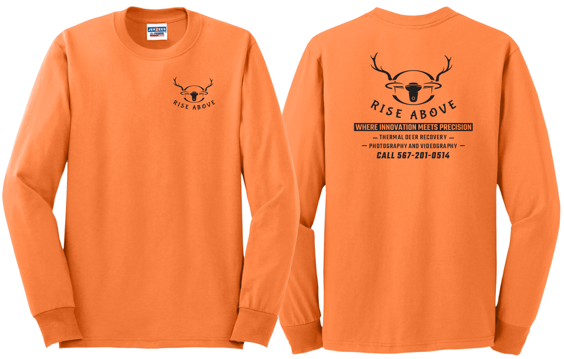 Rise Above Short & Long Sleeve T-Shirts- Choice of Color