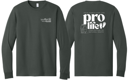 St. Mary & St. Michael Ohio March for Life Basic Long Sleeve T-Shirt