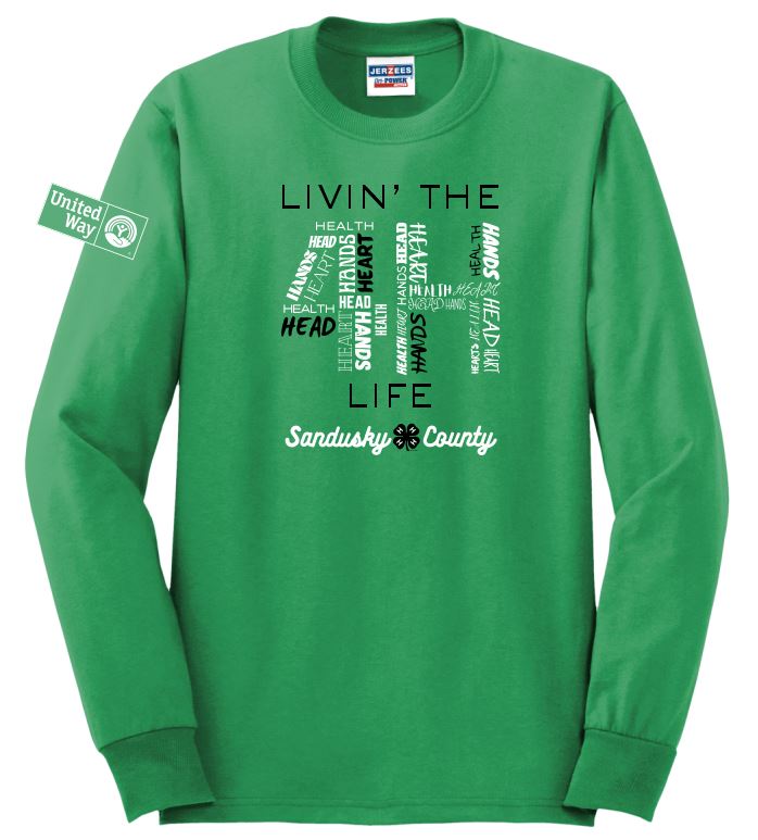 Sandusky County 4-H Basic Long Sleeve T-Shirt