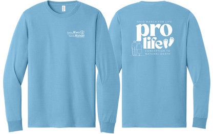 St. Mary & St. Michael Ohio March for Life Basic Long Sleeve T-Shirt