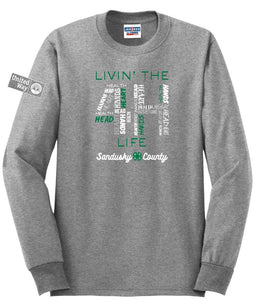 Sandusky County 4-H Basic Long Sleeve T-Shirt
