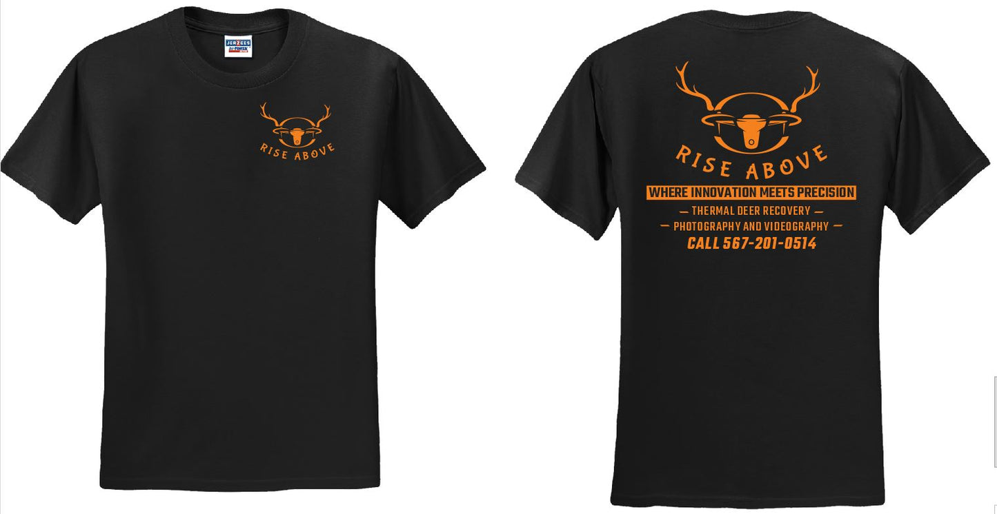 Rise Above Short & Long Sleeve T-Shirts- Choice of Color