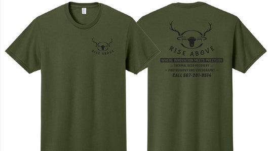 Rise Above Short & Long Sleeve T-Shirts- Choice of Color
