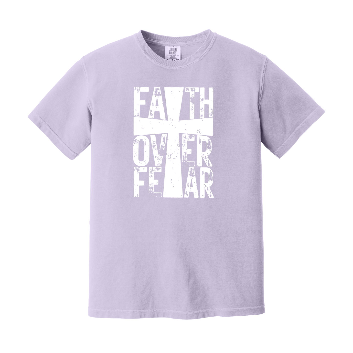 Faith Over Fear Shirt, Christian Shirt, Cross Shirt