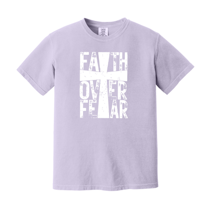 Faith Over Fear Shirt, Christian Shirt, Cross Shirt