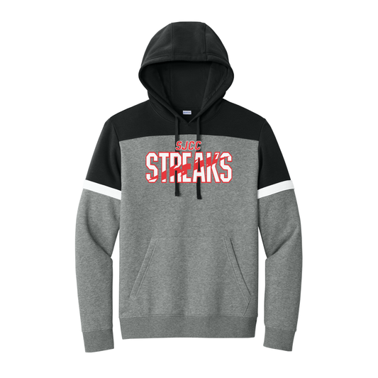 SJCC/BHCS (SJAS-08) Design on Sport-Tek® Drive Fleece Colorblock Hoodie (STF205)
