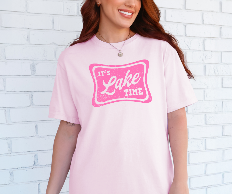 It's Lake Time Shirt, Lake Shirt, Summer Shirt, Women's Shirt (1717)