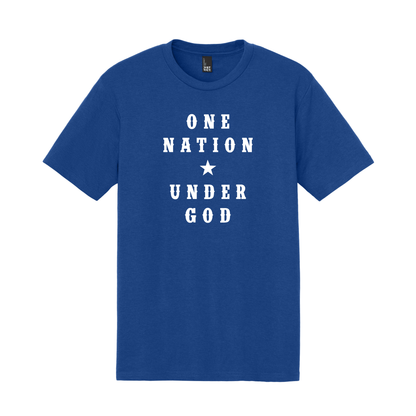 One Nation Under God Shirt, America Shirt, USA Shirt, Christian Shirt, Patriotic Shirt (DM130)