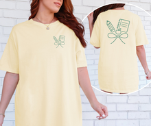 School Bow Shirt, Back to School Shirt, Teacher Shirt, Women's Shirt (1717)