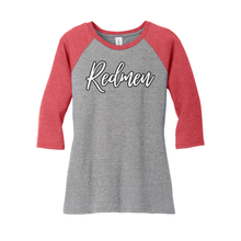 Fostoria (FOS-05) Design on District Women’s Perfect Tri 3/4-Sleeve Raglan (DM136L)