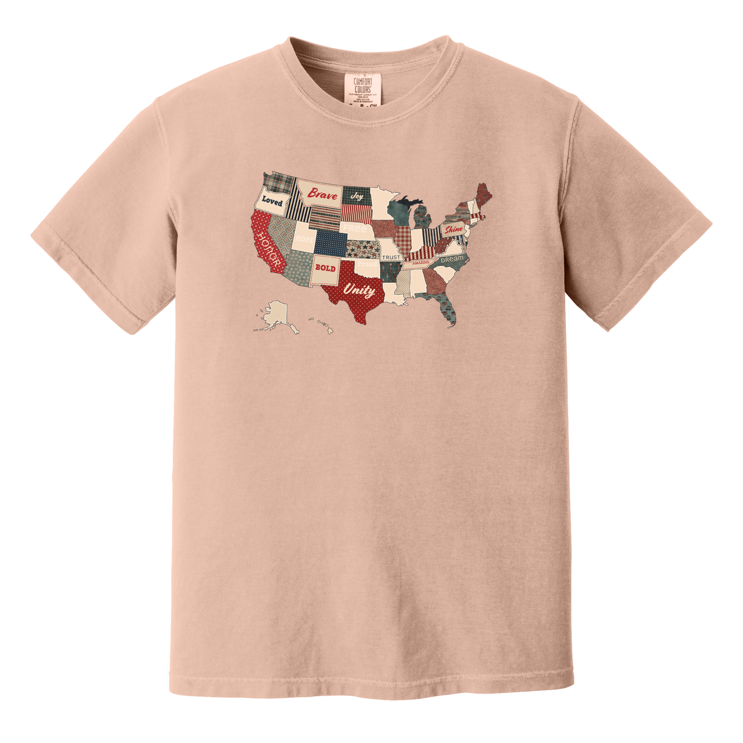 USA Map Shirt, Patriotic Shirt, State Shirt, USA Shirt