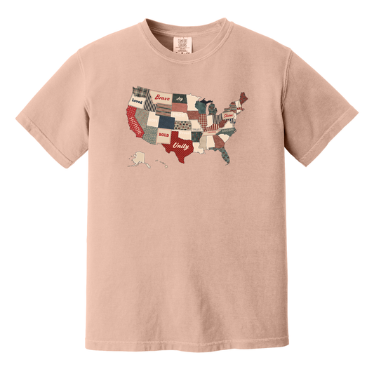 USA Map Shirt, Patriotic Shirt, State Shirt, USA Shirt