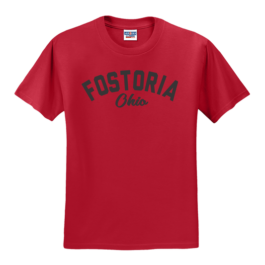 Fostoria Redmen (FOS-04) Design on Optional Apparel