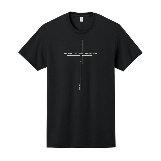 The Way, The Truth, And The Life Shirt, Christian Shirt, Christian Sweatshirt, Cross Shirt, Cross Sweatshirt, Faith Shirt