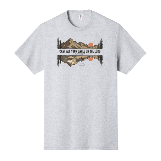 Cast All Your Cares on the Lord Shirt, Cast All Your Cares on the Lord Sweatshirt, Christian Shirt, Christian Sweatshirt, Faith Shirt