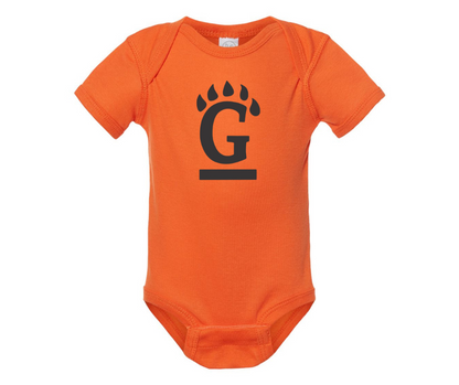 Gibsonburg Golden Bears (GBAS-14) Baby Onesie
