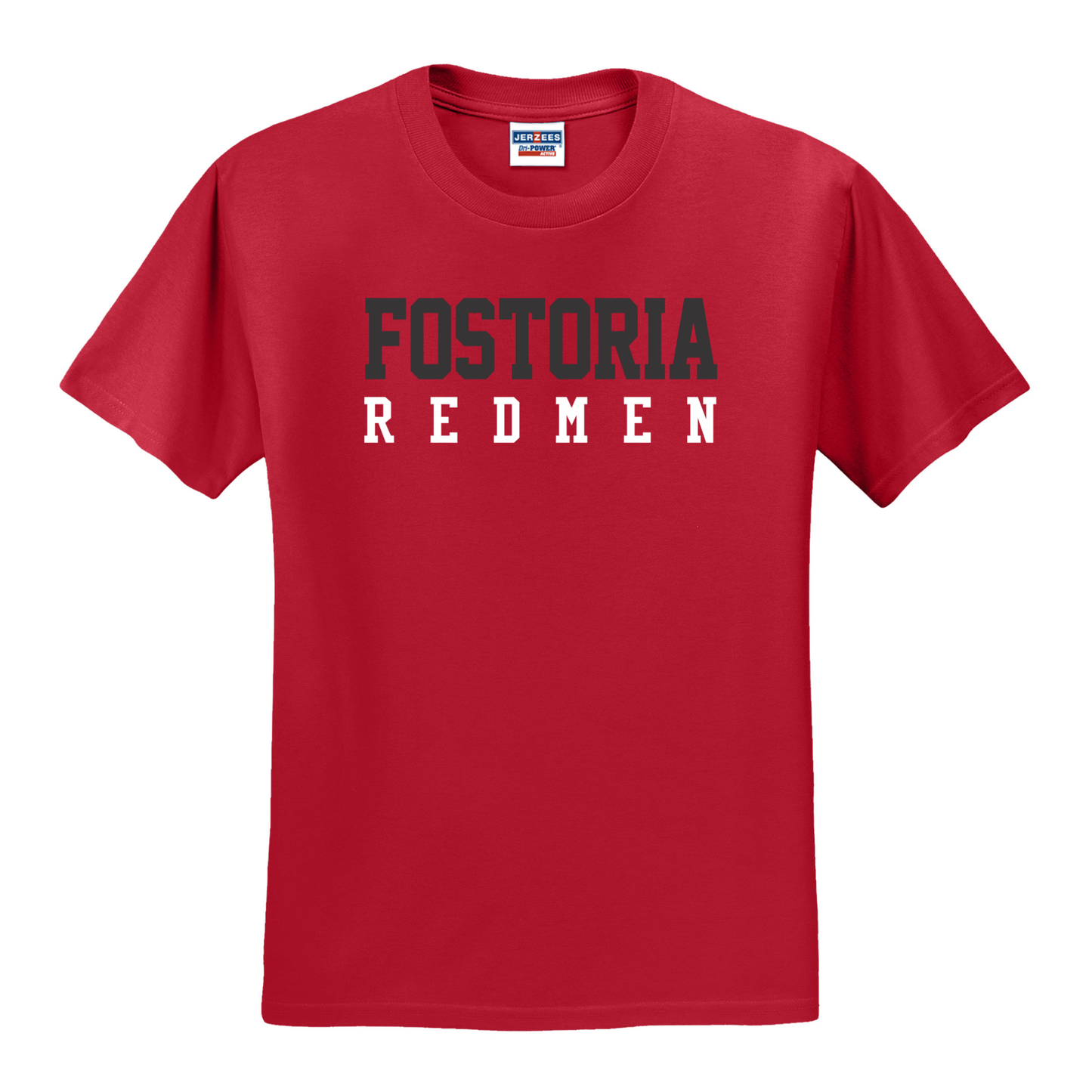 Fostoria Redmen (FOS-06) Design on Optional Apparel