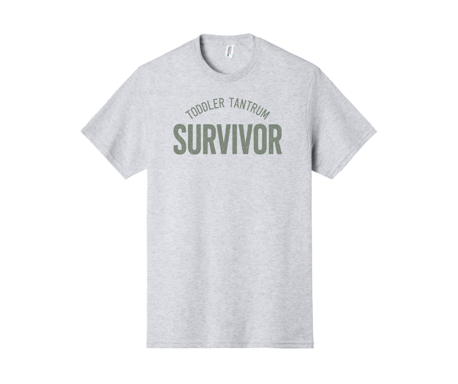 Toddler Tantrum Survivor Shirt, Mom Shirt, Dad Shirt, Funny Shirt (29M)